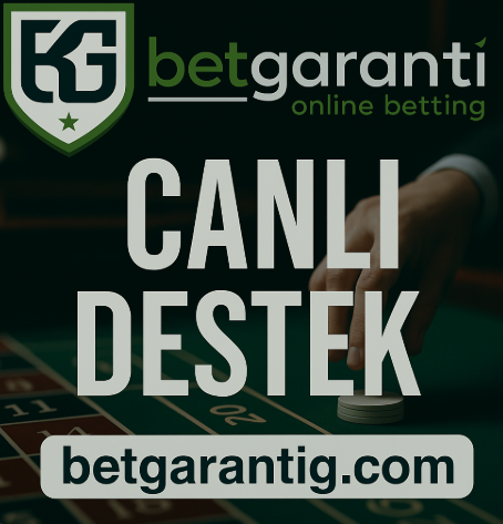 Betgaranti canlı destek sohbet ekranı ve yardım temsilcisi
